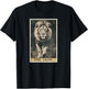 Lions Lion Tarot Card T-Shirt - T-Shirt | Black