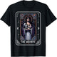 Midwife Tarot Card Witchy Doula L&D Nurse Spooky Midwife T-Shirt - T-Shirt | Black