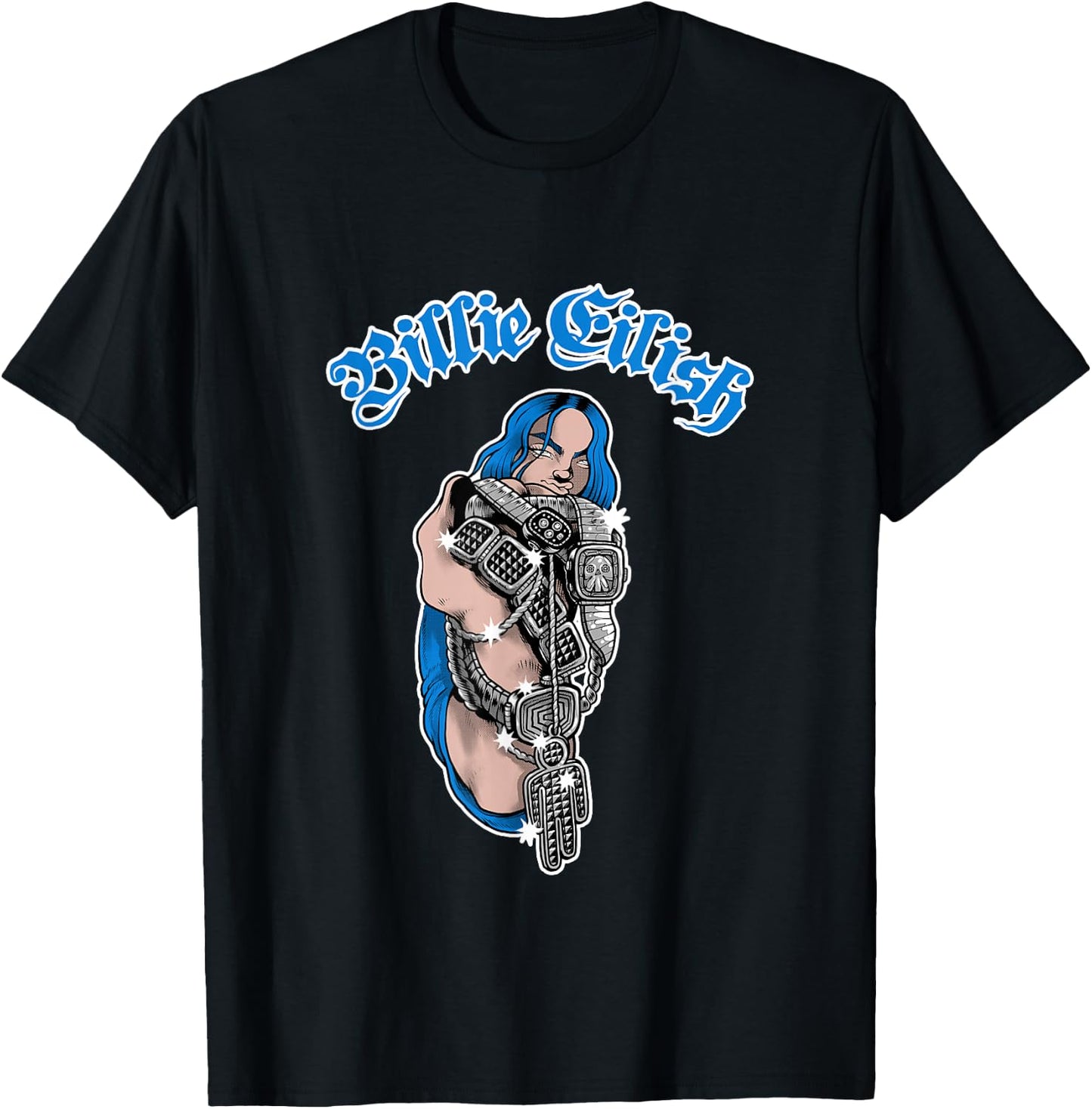 Billie Eilish Official Bling T-Shirt - T-Shirt | Black