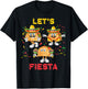 Let's Fiesta Tacos Mexican Party Let's Fiesta Cinco De Mayo T-Shirt - T-Shirt | Black