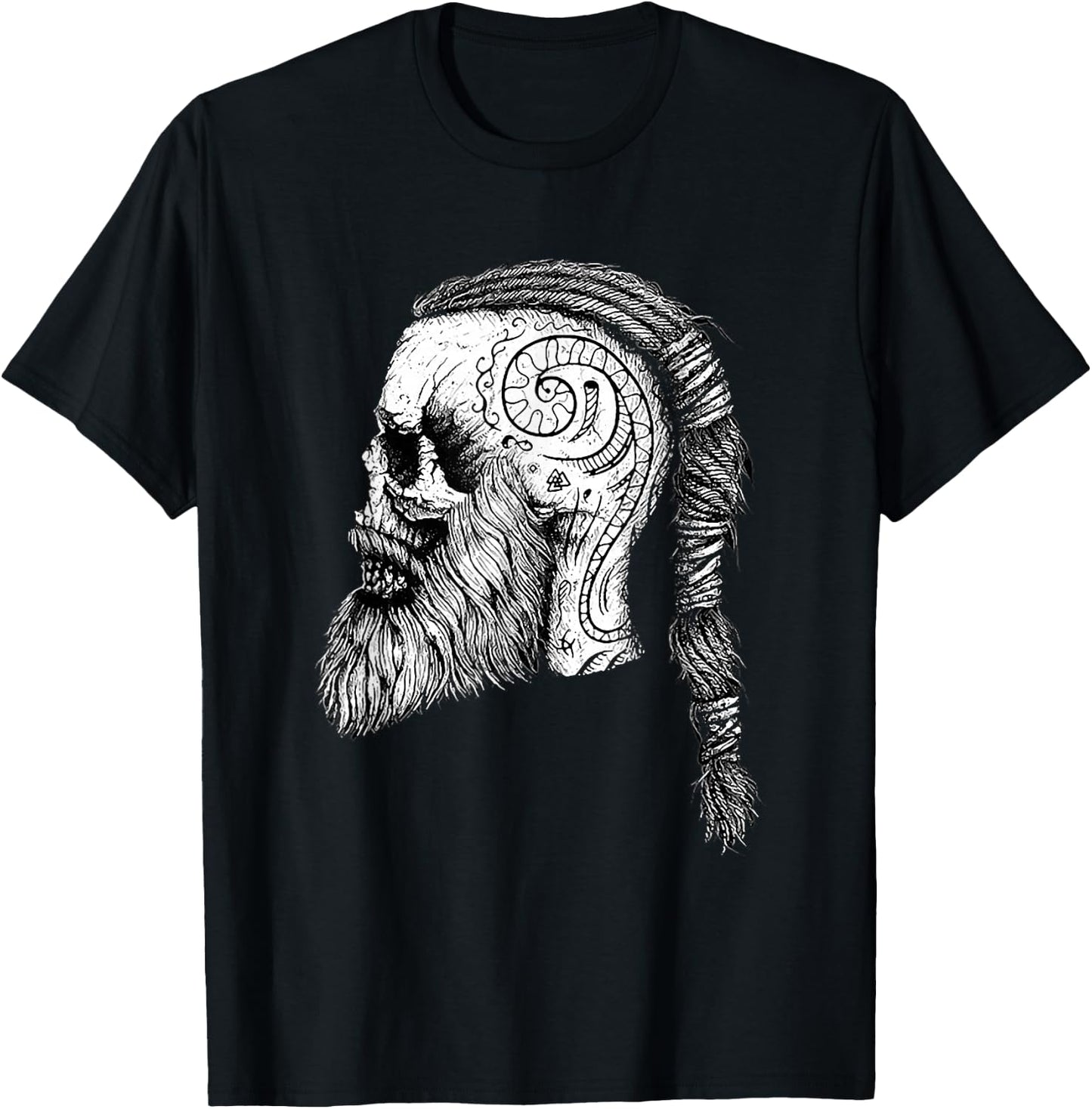 The Nordic Countries & Norse Viking Mythology Gift T-Shirt - T-Shirt | Black