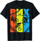 Vintage Retro BMX - Funny BMX Rider Bicycle Motocross T-Shirt - T-Shirt | Black