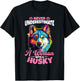 Siberian Husky Dog Breed Pet Never Underestimate A Woman T-Shirt - T-Shirt | Black