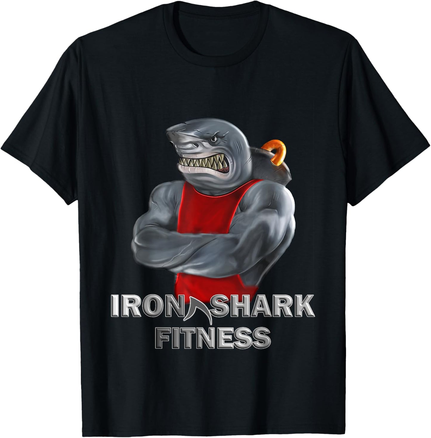 Iron Shark Fitness GYM Bodybuilding Kraft Training T-Shirt - T-Shirt | Black
