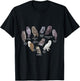 Types of Owls Educational Cute Owl Lover gift men women kids T-Shirt - T-Shirt | Black