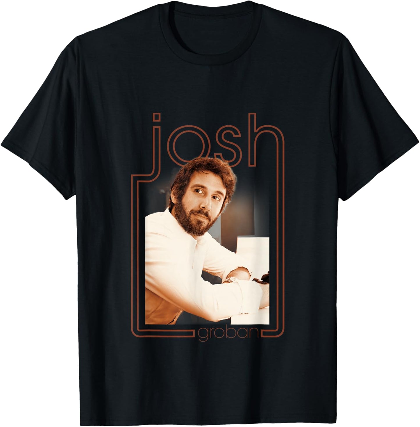Josh Groban Official Harmony Photo Black T-Shirt - T-Shirt | Black