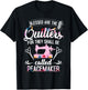 Blessed Are The Quilters For They Shall Be Called Peacemaker T-Shirt - T-Shirt | Black