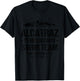 DauDesign Alcatraz Penitentiary Swim Team - Men's Grey Classic Fit Short Sleeve - Small T-Shirt - T-Shirt | Black