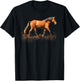 Horse lover man woman girl loves horses - gift rider riding T-Shirt - T-Shirt | Black