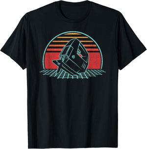 Woodworking Carpentry Retro Vintage 80s Style Carpenter Gift T-Shirt - T-Shirt | Black