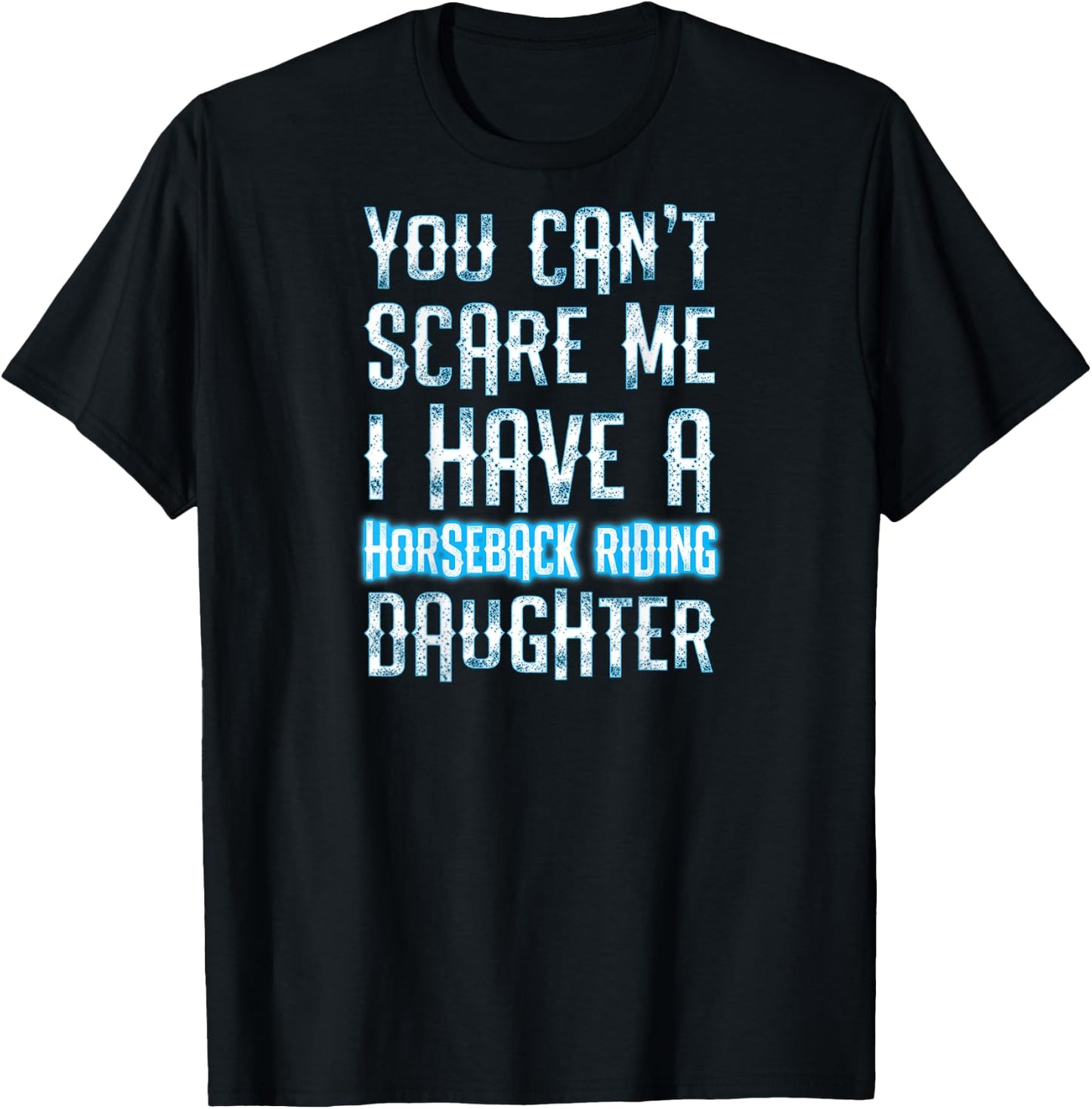 Horse Show Dad Gift T-Shirt - T-Shirt | Black