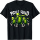 Pickle Squad Vegan Dill Big Dill Gang Lovers Pickle Lover T-Shirt - T-Shirt | Black