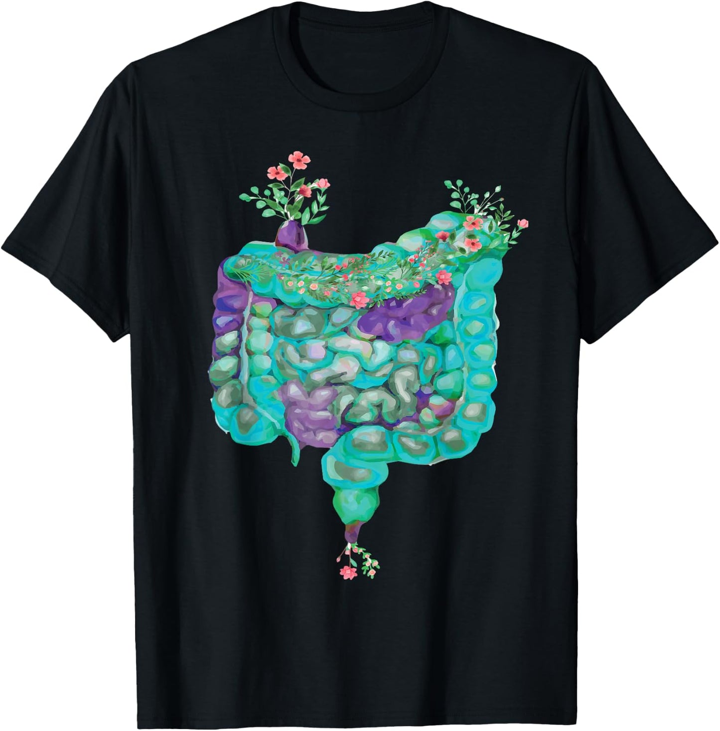 Gastroenterologist Gastro Team Doctor Gastroenterology Nurse T-Shirt - T-Shirt | Black