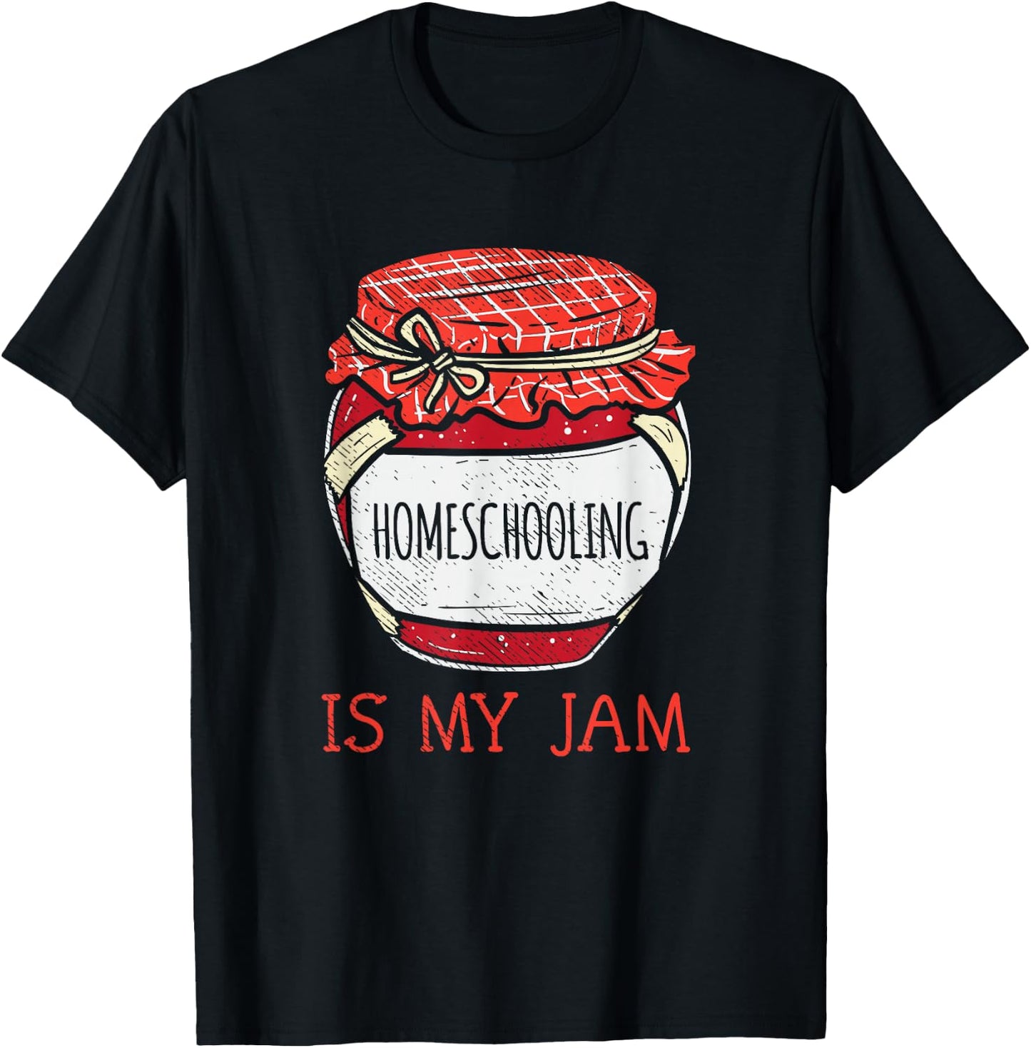 Fun Cute Homeschooling Homeschool Mom T-Shirt - T-Shirt | Black