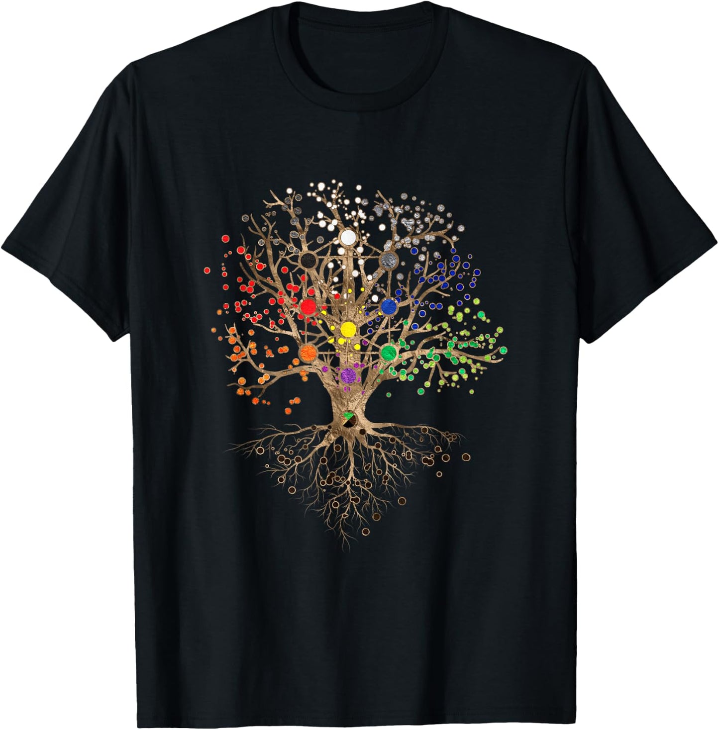 Kabbalah The Tree of Life - Etz Hayim T-Shirt - T-Shirt | Black