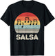Retro Salsa Dancing Shirt Salsa Dancer Gift Latin Dancing T-Shirt - T-Shirt | Black