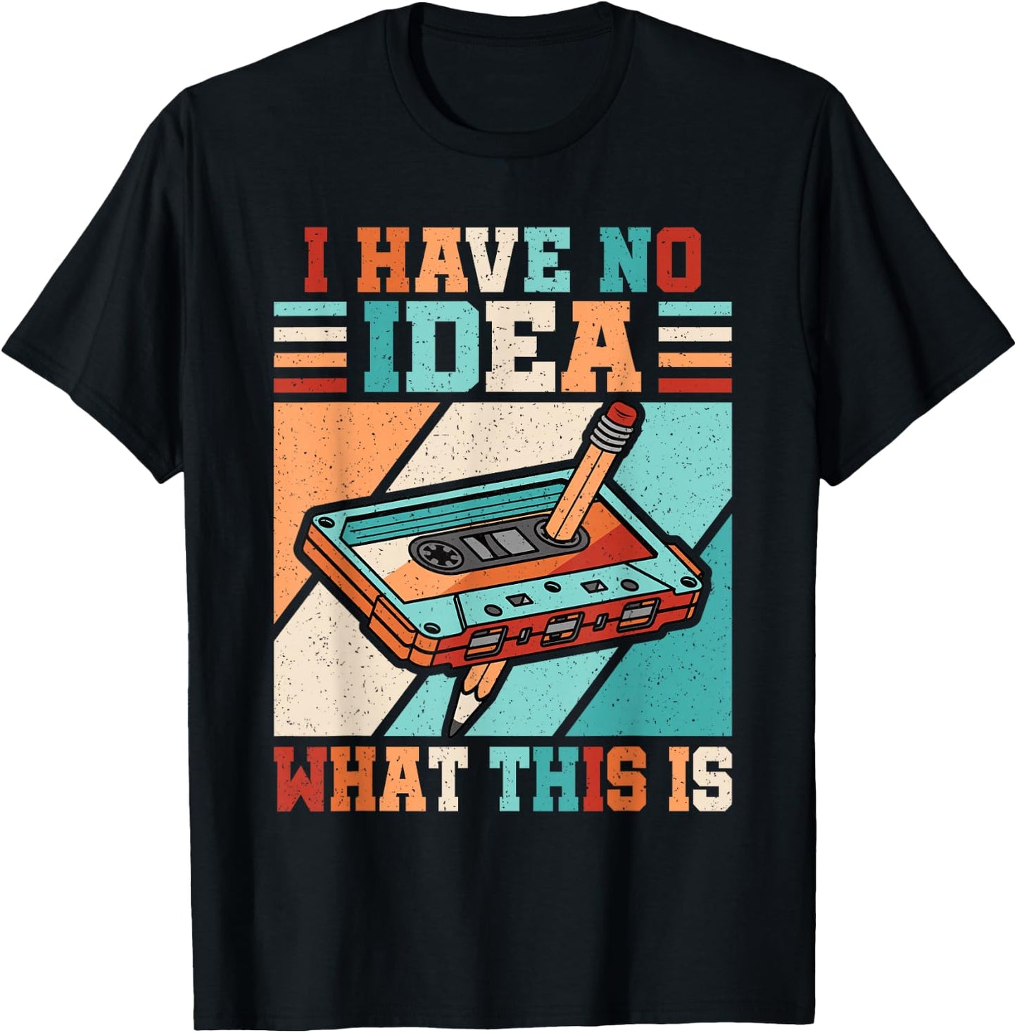 I Have No Idea What This is 80s 90s Outfit Boys Girls Kids T-Shirt - T-Shirt | Black