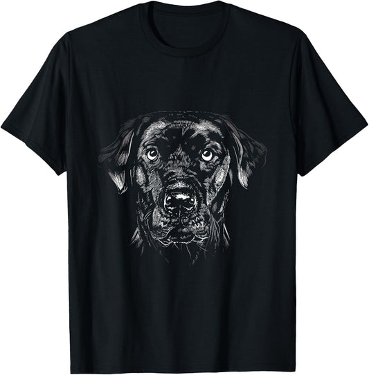 Labrador Retriever Black Lab Mom Dad Cute Dog Lover Women T-Shirt - T-Shirt | Black