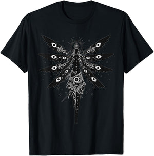 Biblically Accurate Angel Seraphim Gothic Seraph T-Shirt - T-Shirt | Black