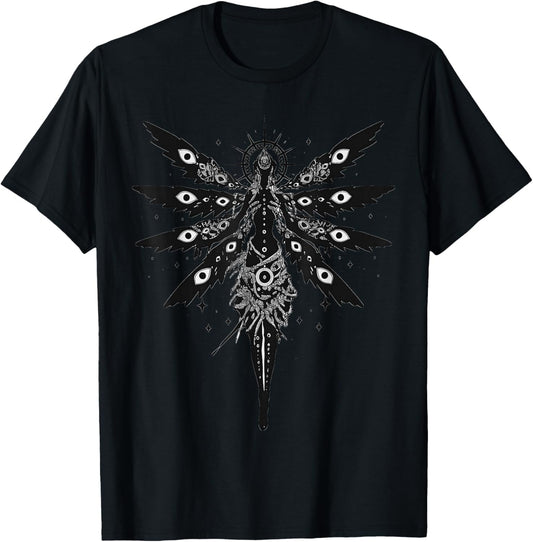 Biblically Accurate Angel Seraphim Gothic Seraph T-Shirt - T-Shirt | Black