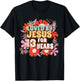 Loved By Jesus For 13 Years 13th Birthday Christian Theme T-Shirt - T-Shirt | Black