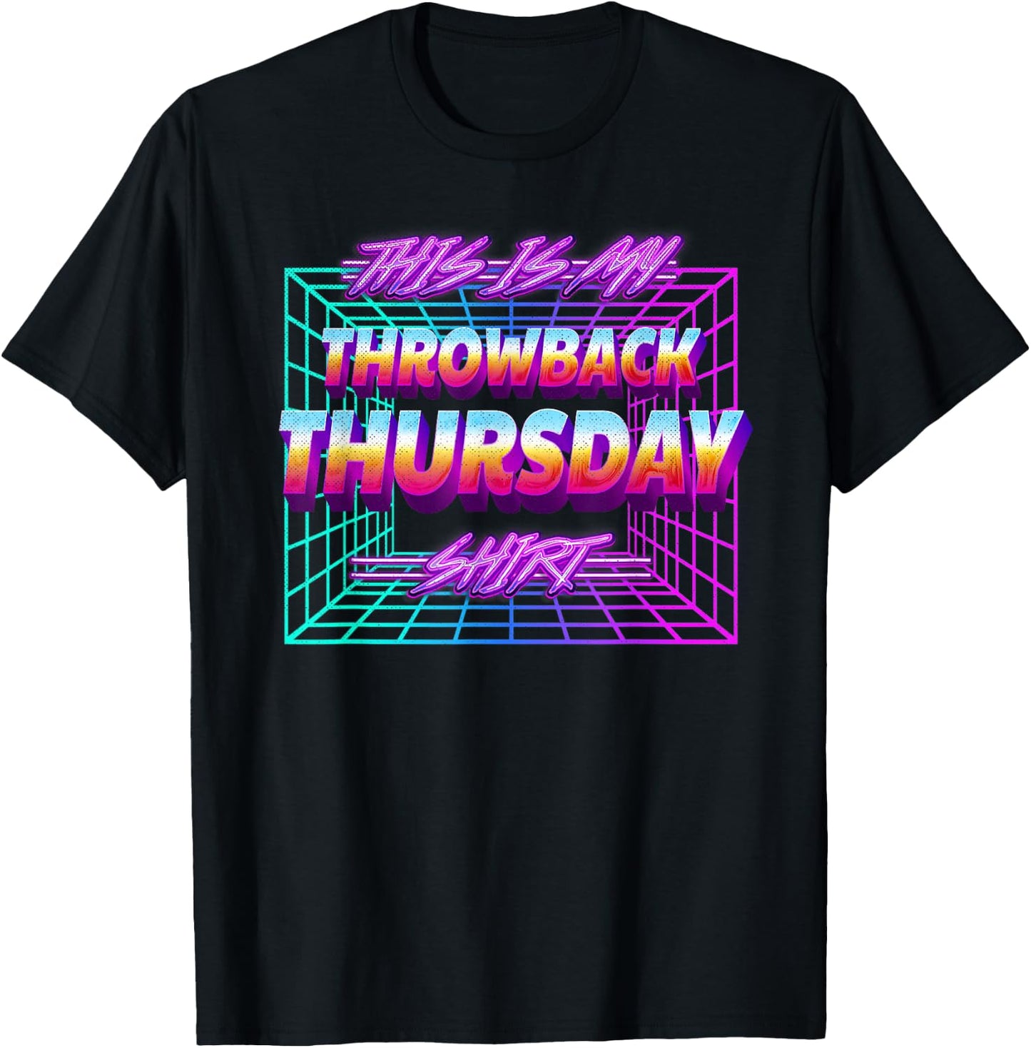 This is My Throwback Thursday T-Shirt - T-Shirt | Black