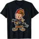 2A Fudd 2020 Elmer Illustration T-Shirt - T-Shirt | Black