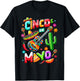 Cinco De Mayo Mexican Fiesta 5 De Mayo Party Family Fiesta T-Shirt - T-Shirt | Black