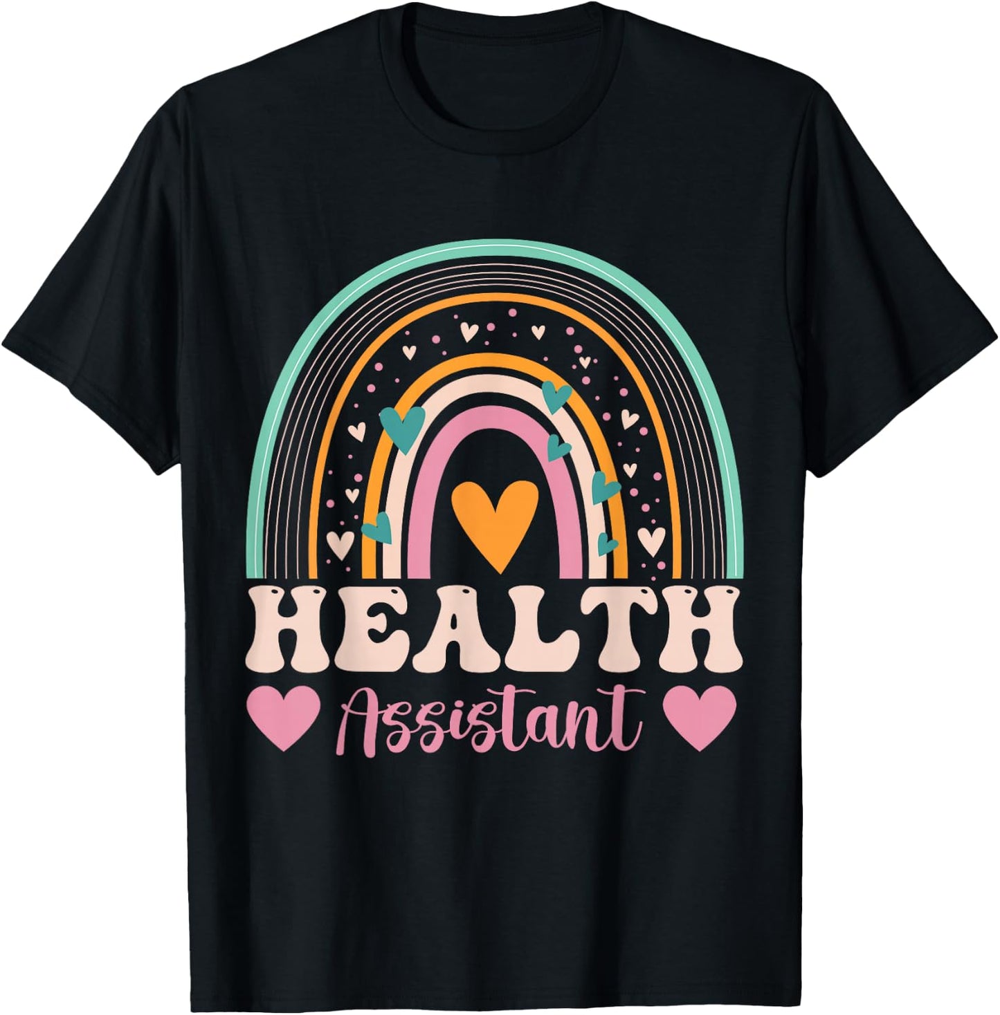 Health Assistant Appreciation Day Principal Health Aide T-Shirt - T-Shirt | Black
