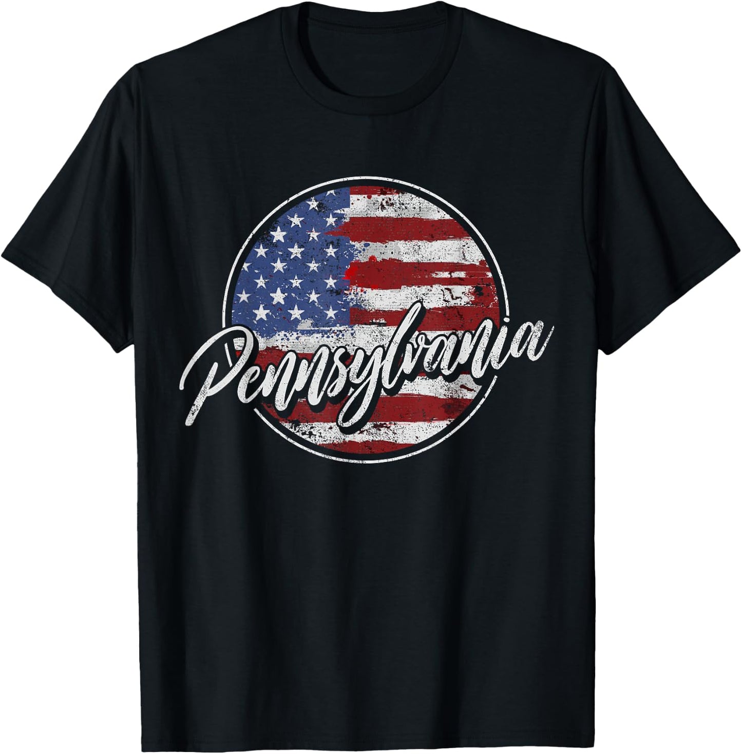 Pennsylvania Vintage T-Shirt - T-Shirt | Black