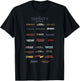 Marvel The Infinity Saga Film Logo Stack T-Shirt - T-Shirt | Black