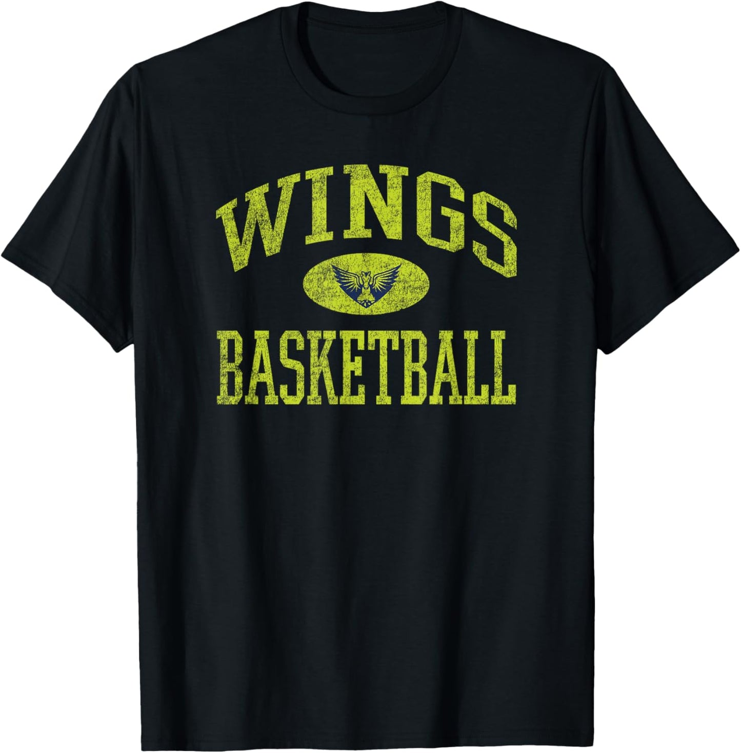 WNBA Dallas Wings Original Fan , Small, Black T-Shirt - T-Shirt | Black