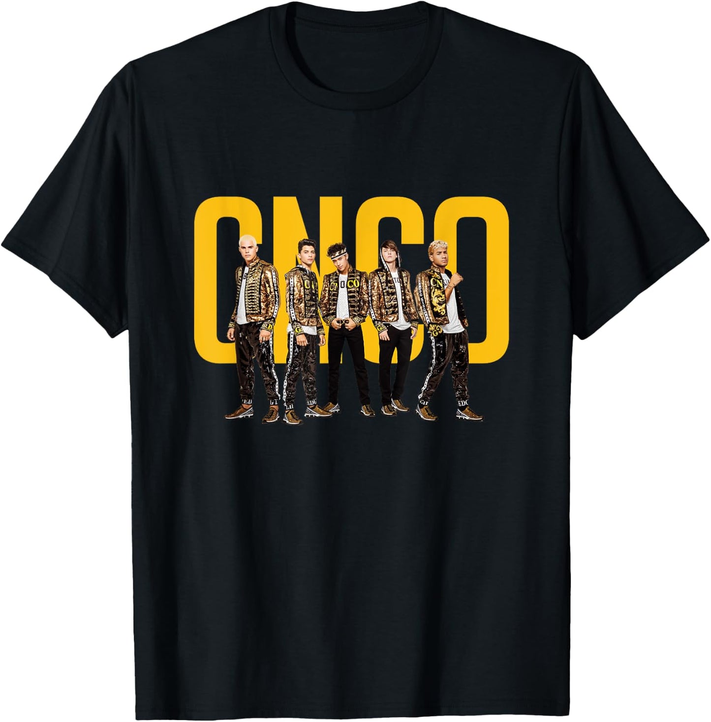 CNCO Official World Tour T-Shirt - T-Shirt | Black