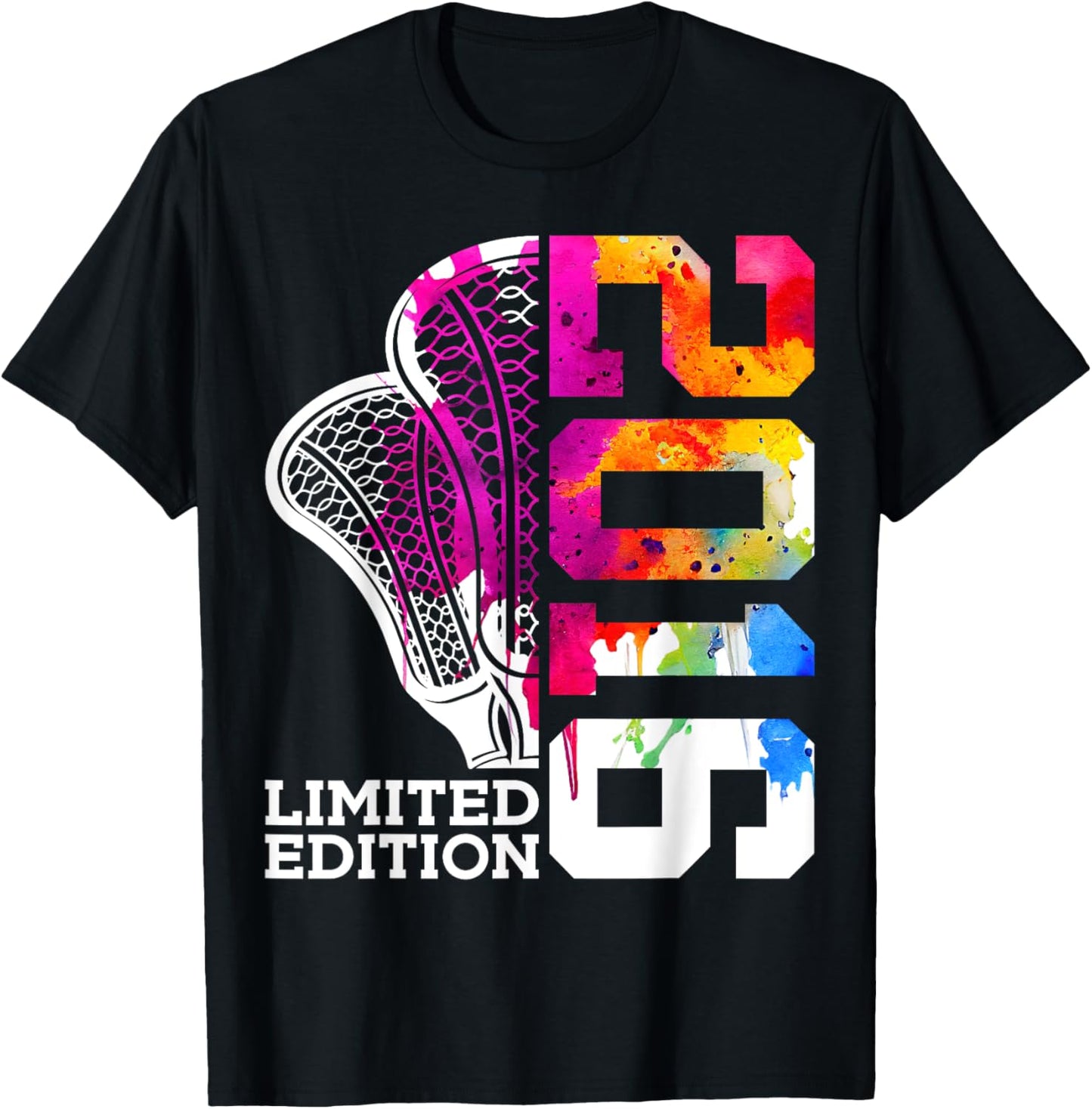 Limited Edition 2016 Lacrosse 9th Birthday T-Shirt - T-Shirt | Black