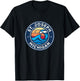 St. Joseph Michigan MI Vintage Nautical Waves Design T-Shirt - T-Shirt | Black
