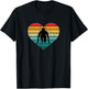 Sprinter in Start Block Sport Race I Love Athletics T-Shirt - T-Shirt | Black