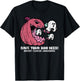 Breast Cancer Pumpkin Save Boo Your Bees Awareness Women Men T-Shirt - T-Shirt | Black