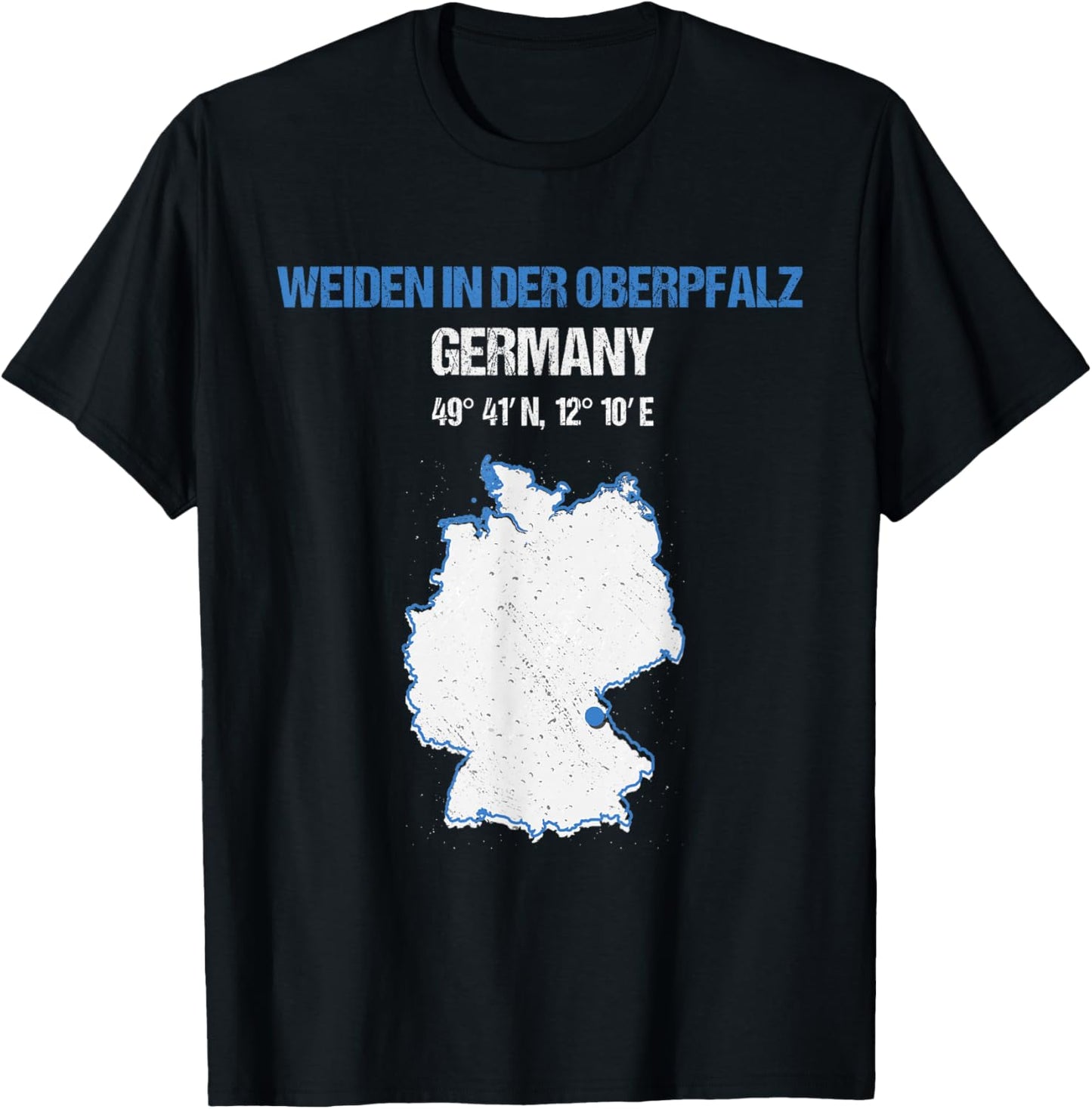 Weiden in der Oberpfalz Germany City T-Shirt - T-Shirt | Black
