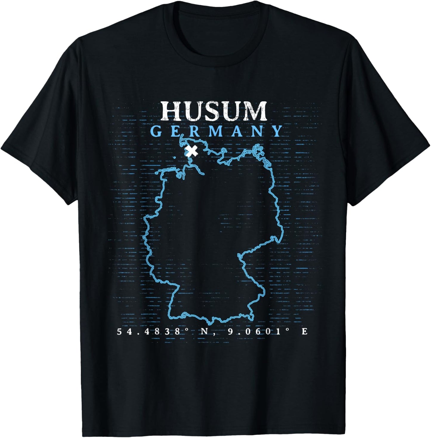 Germany Husum T-Shirt - T-Shirt | Black