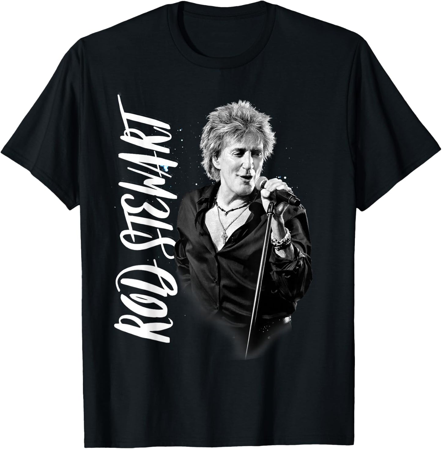 Rod Stewart Admat T-Shirt - T-Shirt | Black