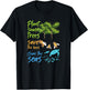 Plant Trees Save Bees Clean Seas Environment Nature Gift T-Shirt - T-Shirt | Black