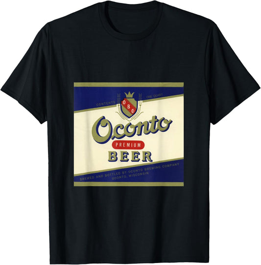 Oconto Beer T-Shirt - T-Shirt | Black