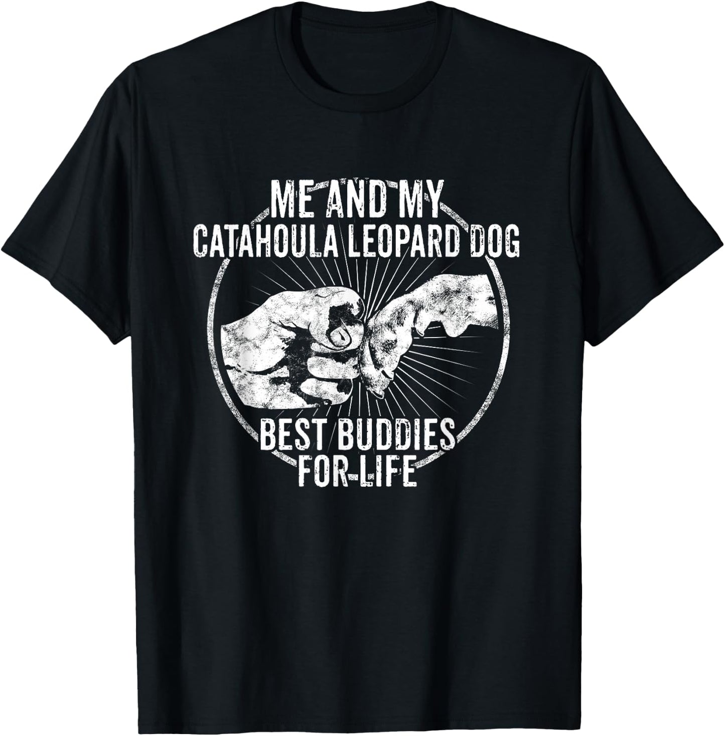 Catahoula Leopard Dog T-Shirt - T-Shirt | Black
