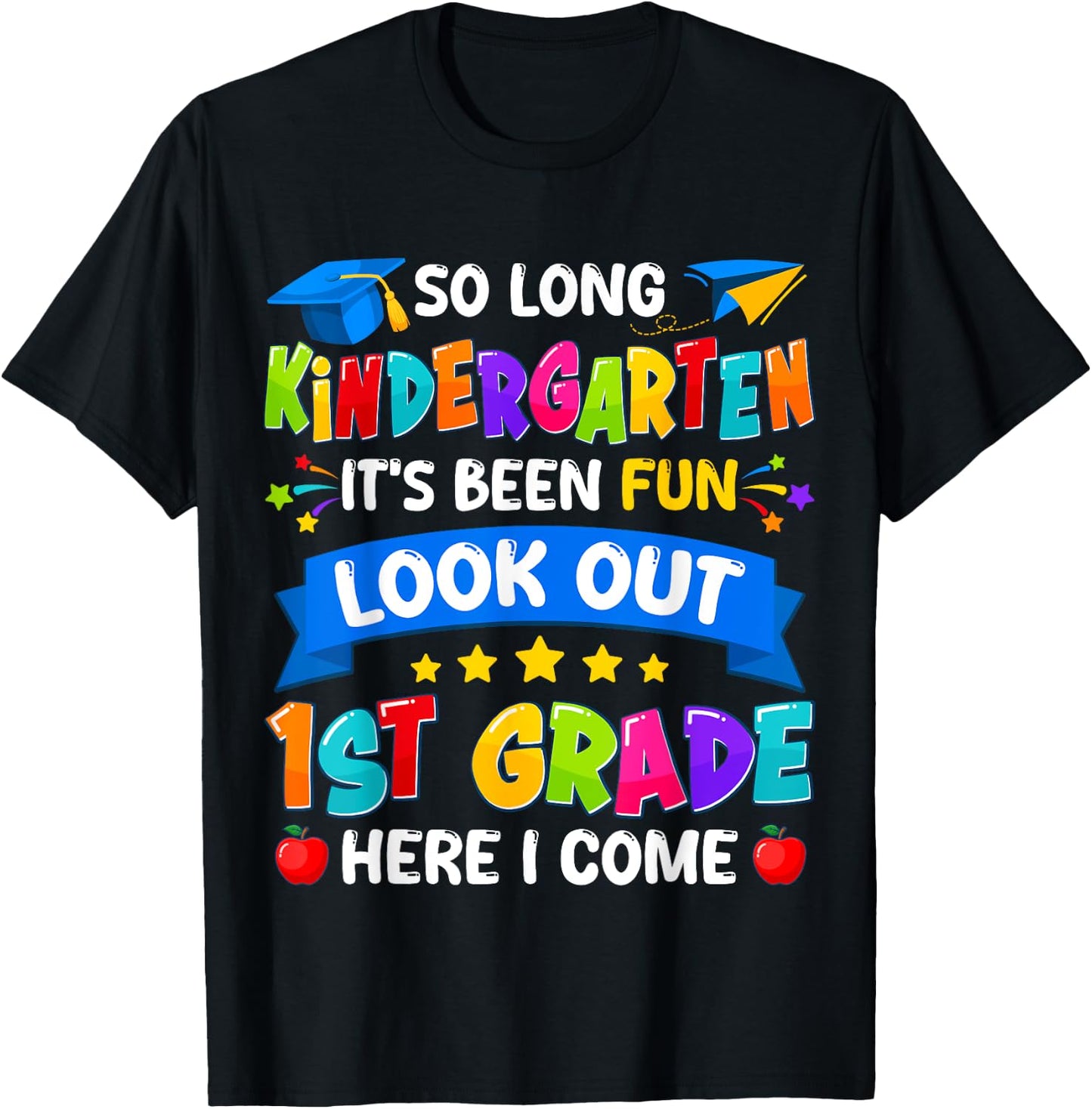 Kindergarten Graduation T-Shirt - T-Shirt | Black