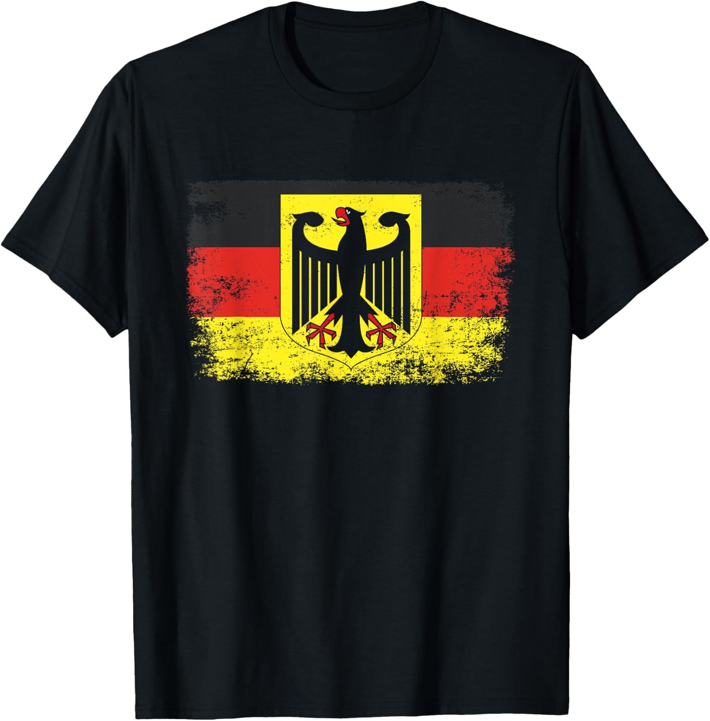 German Deutschland Eagle Bird Germany GER Country Gift T-Shirt - T-Shirt | Black