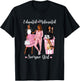Educated Melanated Scorpio Girl October November Queens T-Shirt - T-Shirt | Black