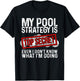 Funny Pool Player Billiards Gift Women Game Play T-Shirt - T-Shirt | Black