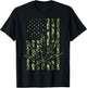 American Flag Camo Legalize Marijuana Patriotic Pot Lover T-Shirt - T-Shirt | Black