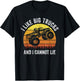 Retro I Like Big Trucks And I Cannot Lie Monstertruck Engine T-Shirt - T-Shirt | Black