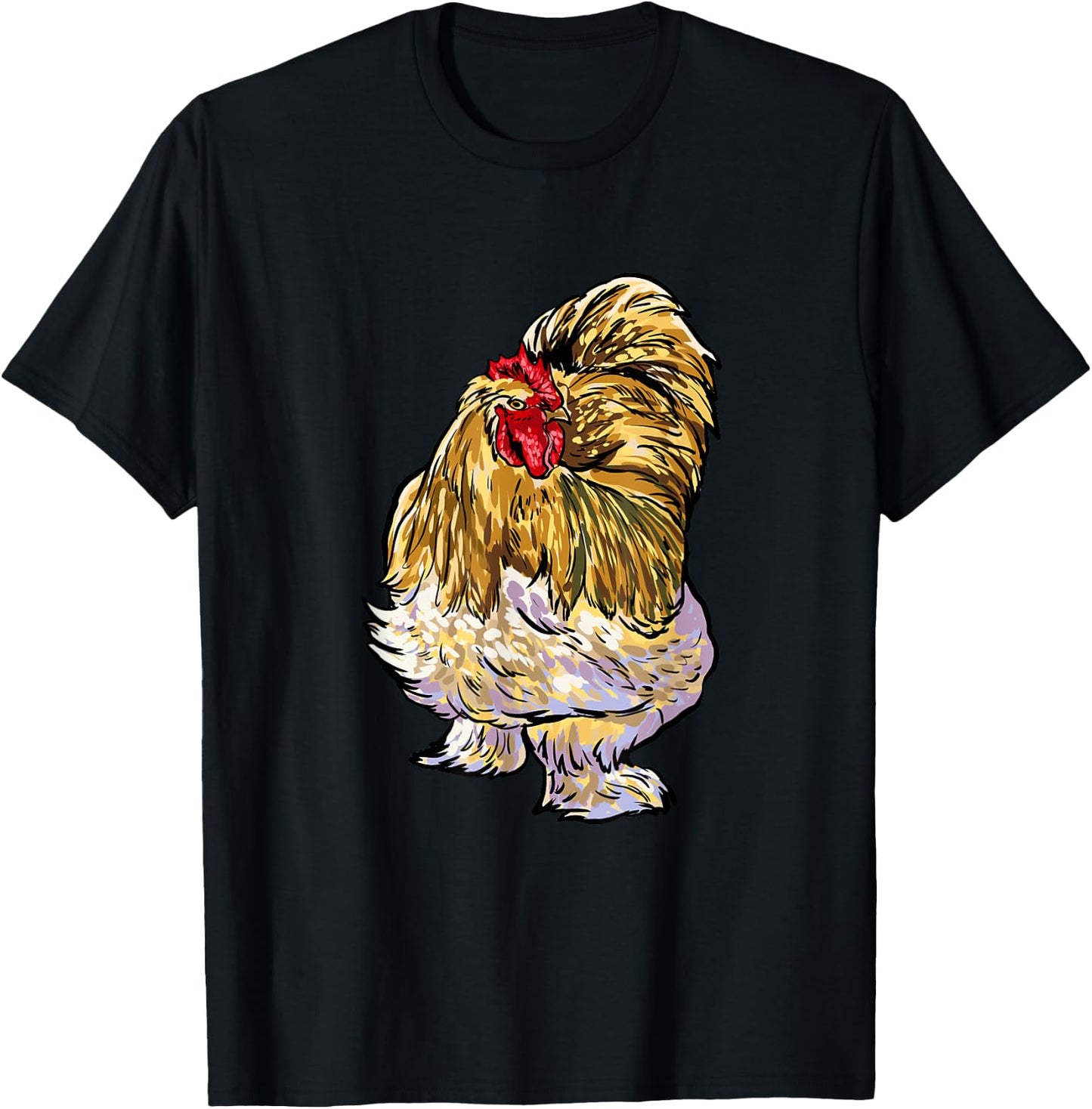 Cochin Chicken Lovers T-Shirt - T-Shirt | Black